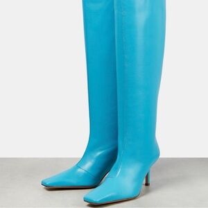 Acne Studios Blue Knee-High Women's Boots